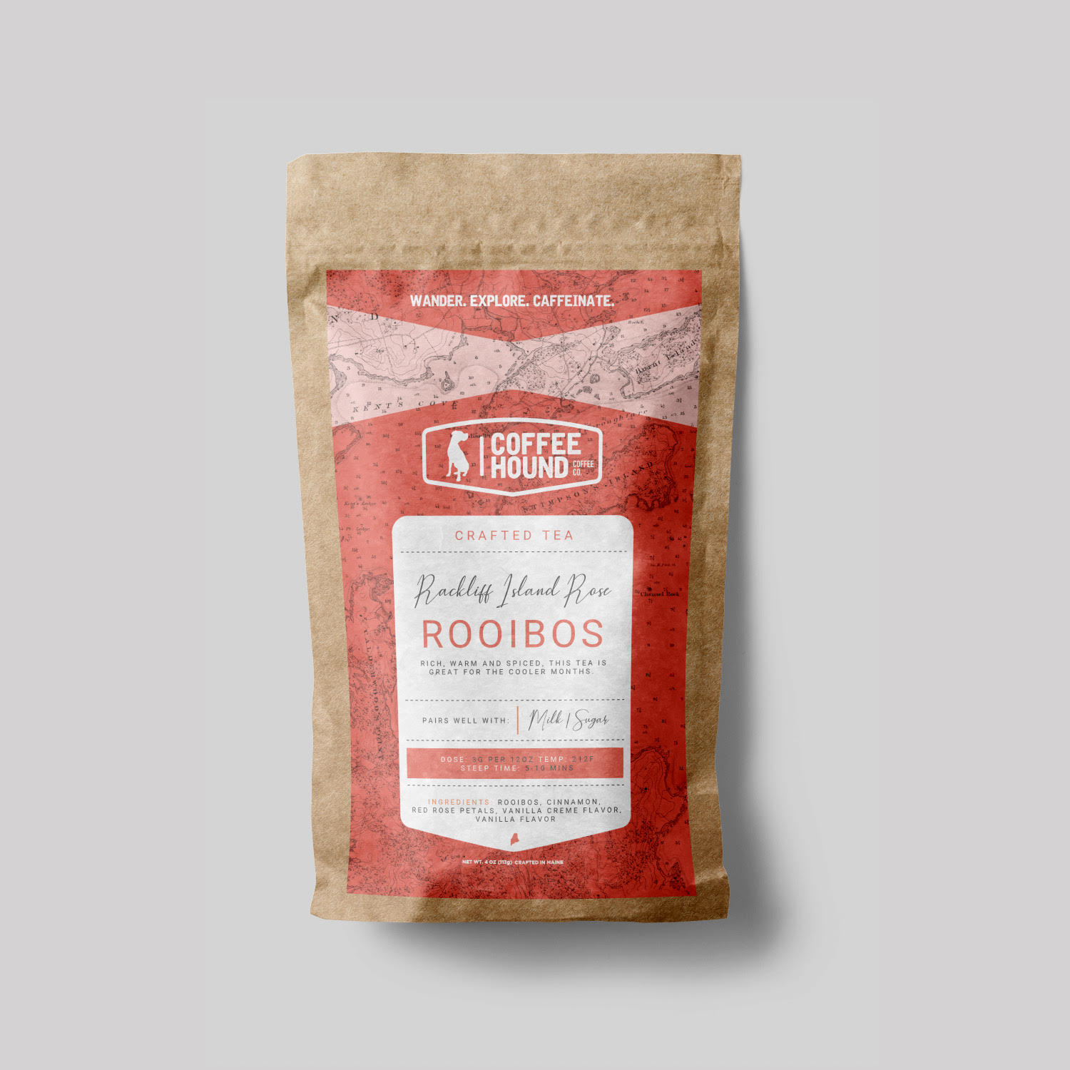 Rackliff Island Rose Rooibos Leaf Tea 1 Rackcliff Island Rose Rioobos